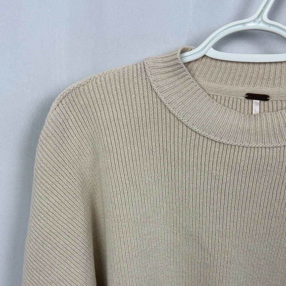 Free People Easy Street Tunic Oversized - Cream - Size XS - Picture 7 of 13